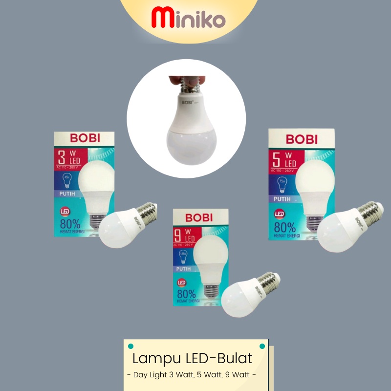 Lampu LED Bulat - Lampu Bohlam - Lampu LED murah