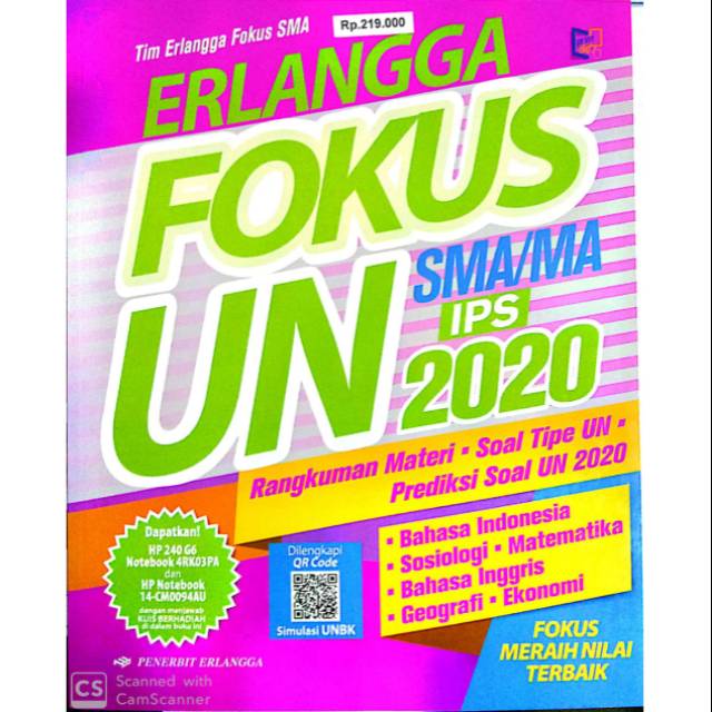 Fokus Un Sma Ma Ips 2020 Erlangga Shopee Indonesia