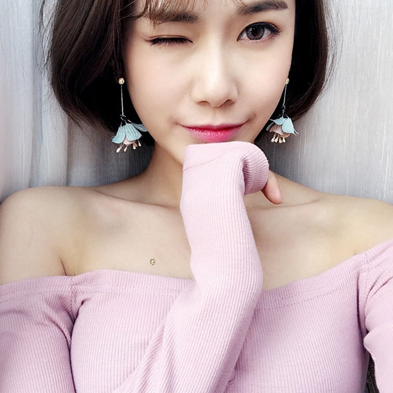 ANTING TUSUK PANJANG WANITA KEKINIAN ALA KOREA MODEL BUNGA VARIASI BEST SELLER MISS 86