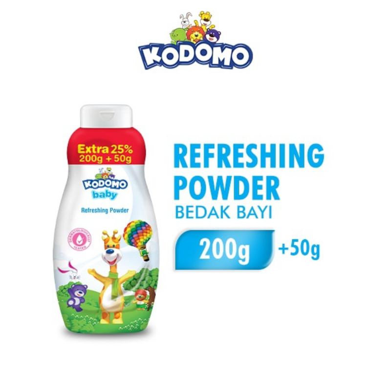 Kodomo Baby Refreshing Powder 200+50g