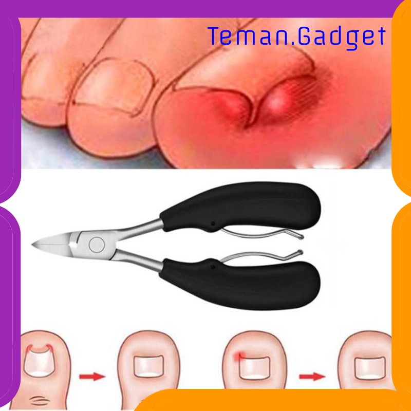 TG-FE337 TEGONI GUNTING KUKU JEMPOL KAKI ANTI CANTENGAN TOE NAIL CLIPPER MZ-020