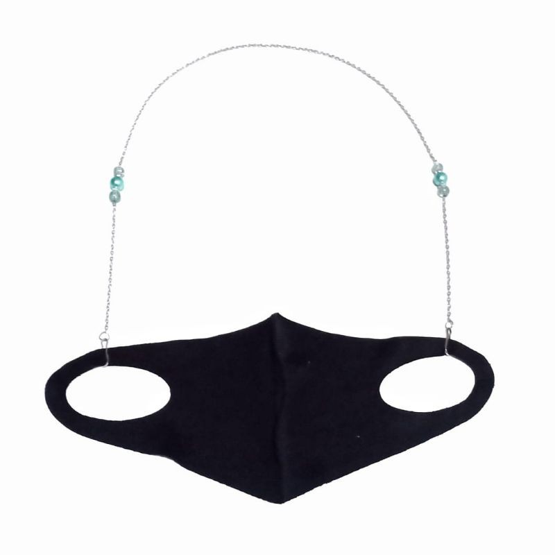 Kalung Gantungan Masker Strap Mask Korean Pearl Chain Series Multifungsi Mask Hanging