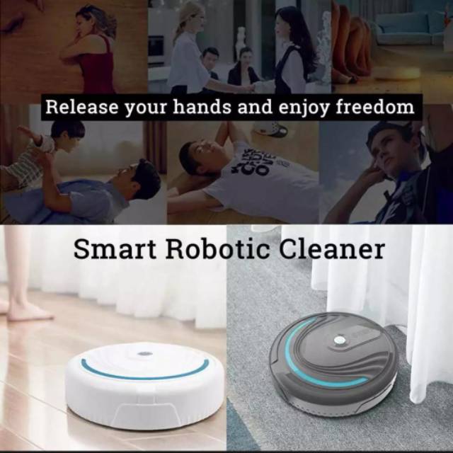 Sapu Robot Otomatis / Mesin Penyedot Debu / Smart Auto Cleaning