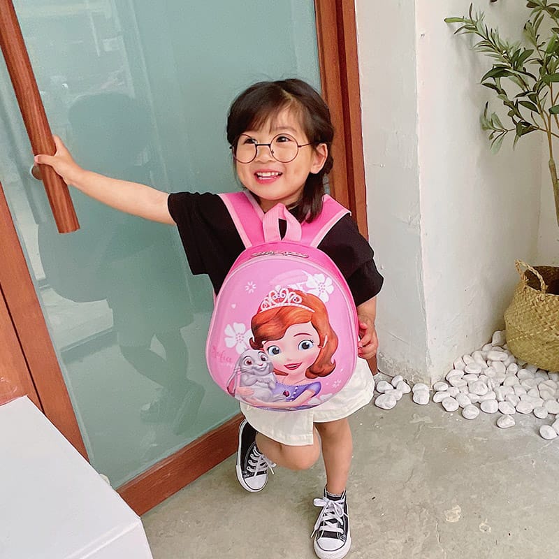 [JUALSEMUA18]Ransel Backpack  Motif Sophia yang lucu dan imut