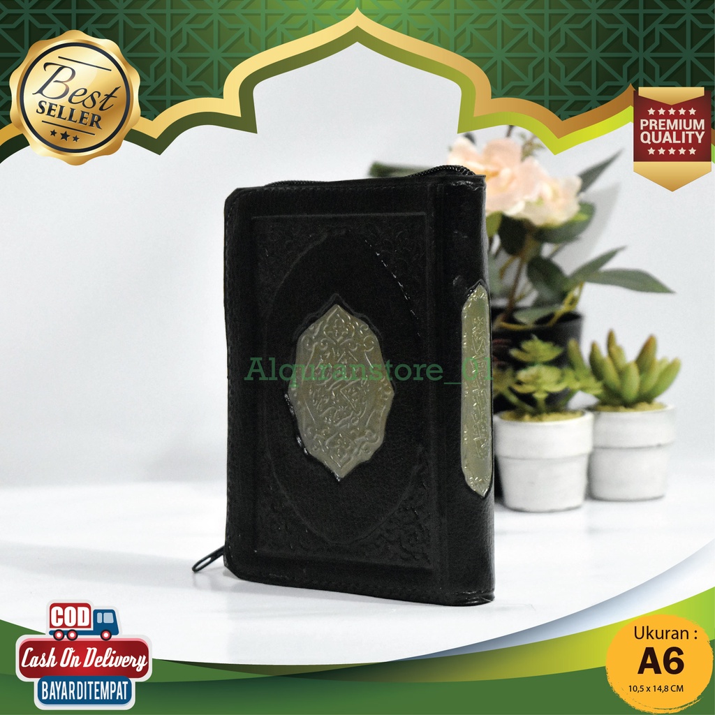 Alquran Import Mesir Rasm Utsmani Kecil Resleting Al Quran A6 Murah Tanpa Arti Garis Original Non Te
