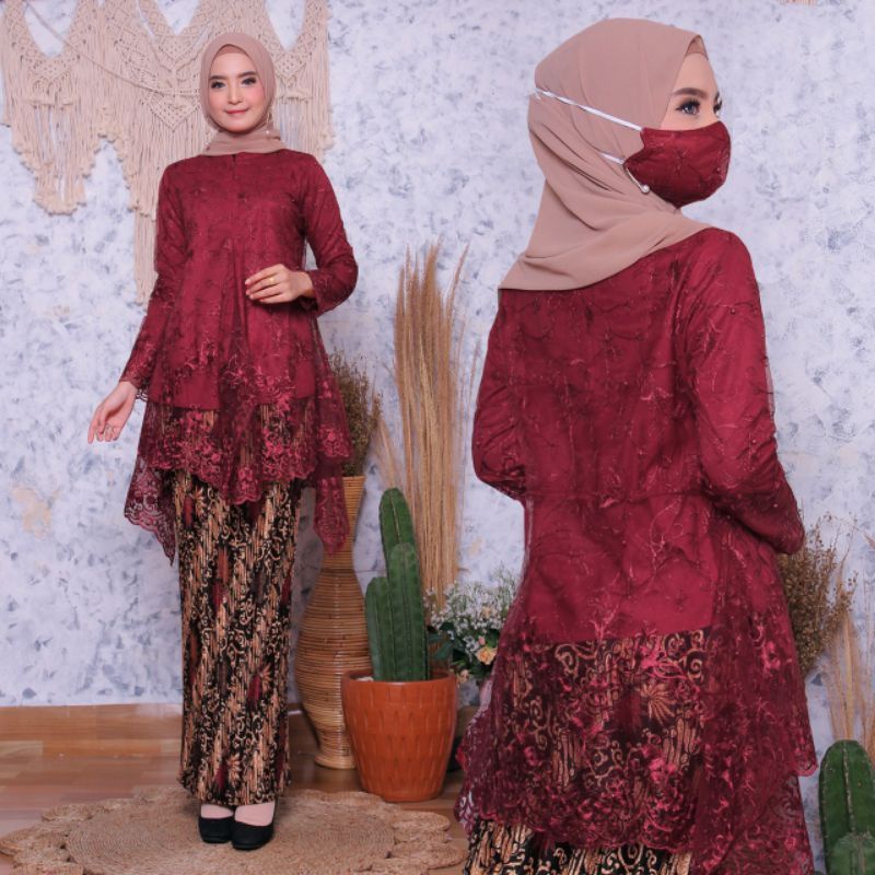 BA &gt; KEBAYA TUNIK  TILLE MODERN - KEBAYA KEKINIAN - KEBAYA WISUDA- KEBAYA LAMARAN -KEBAYA PESTA-ATASAN KEBAYA