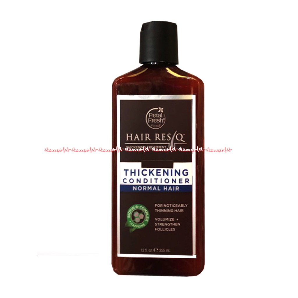 Petal Fresh Hair Thickening Treatment Biotin B - Complex 355ml Shampoo Organik Sampo Petal