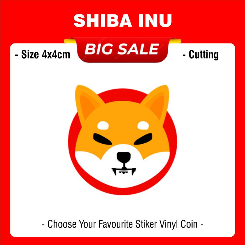 

Stiker Shiba Inu Vinyl