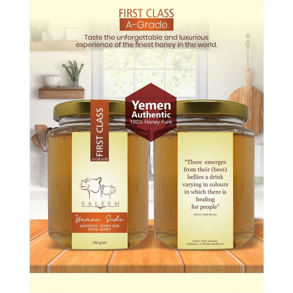 

Madu Yaman Sidr - Saleem Honey Premium