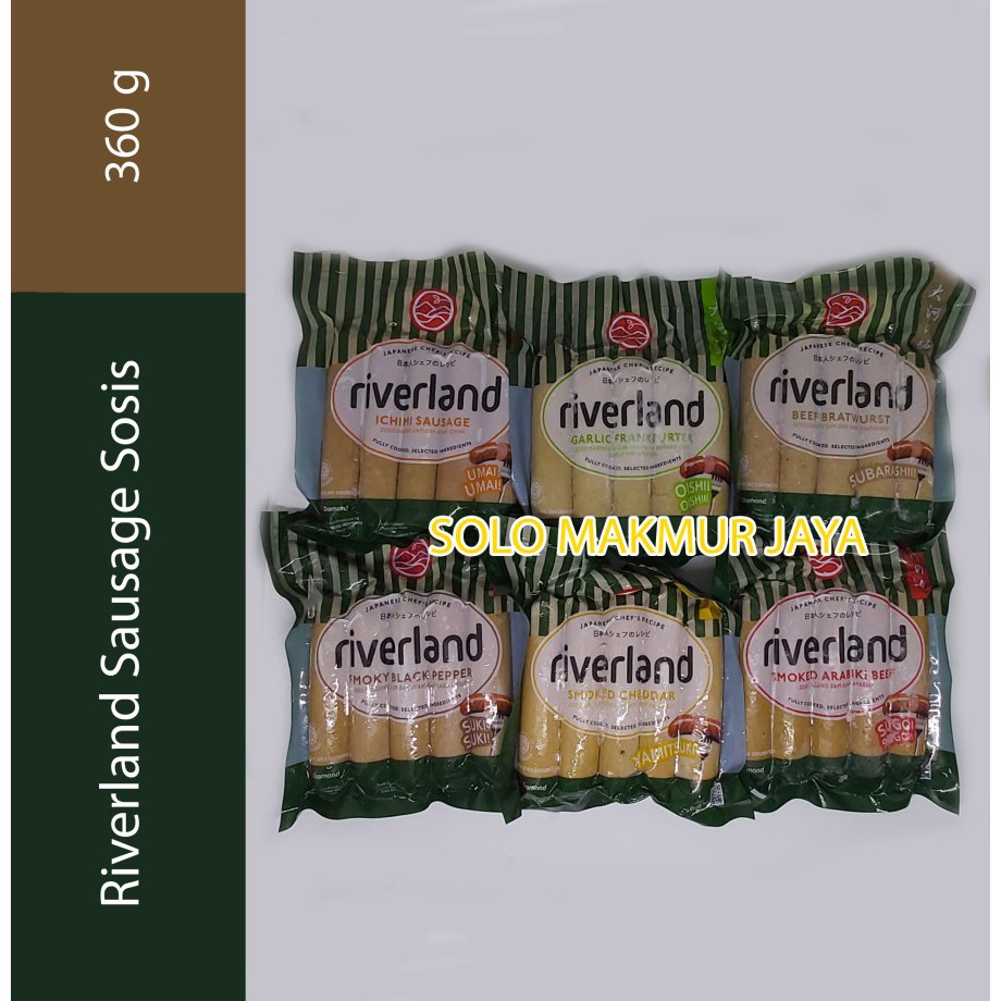 

Riverland Sausage Sosis River Land 360 g