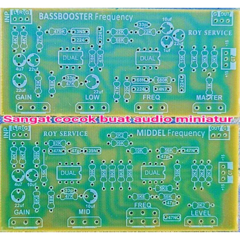 Jual Pcb Tone Control Aktif Mono Bahan Fiber Baca Deskripsi Shopee