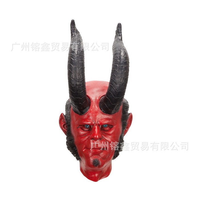 Topeng hell boy helboy tanduk mask halloween