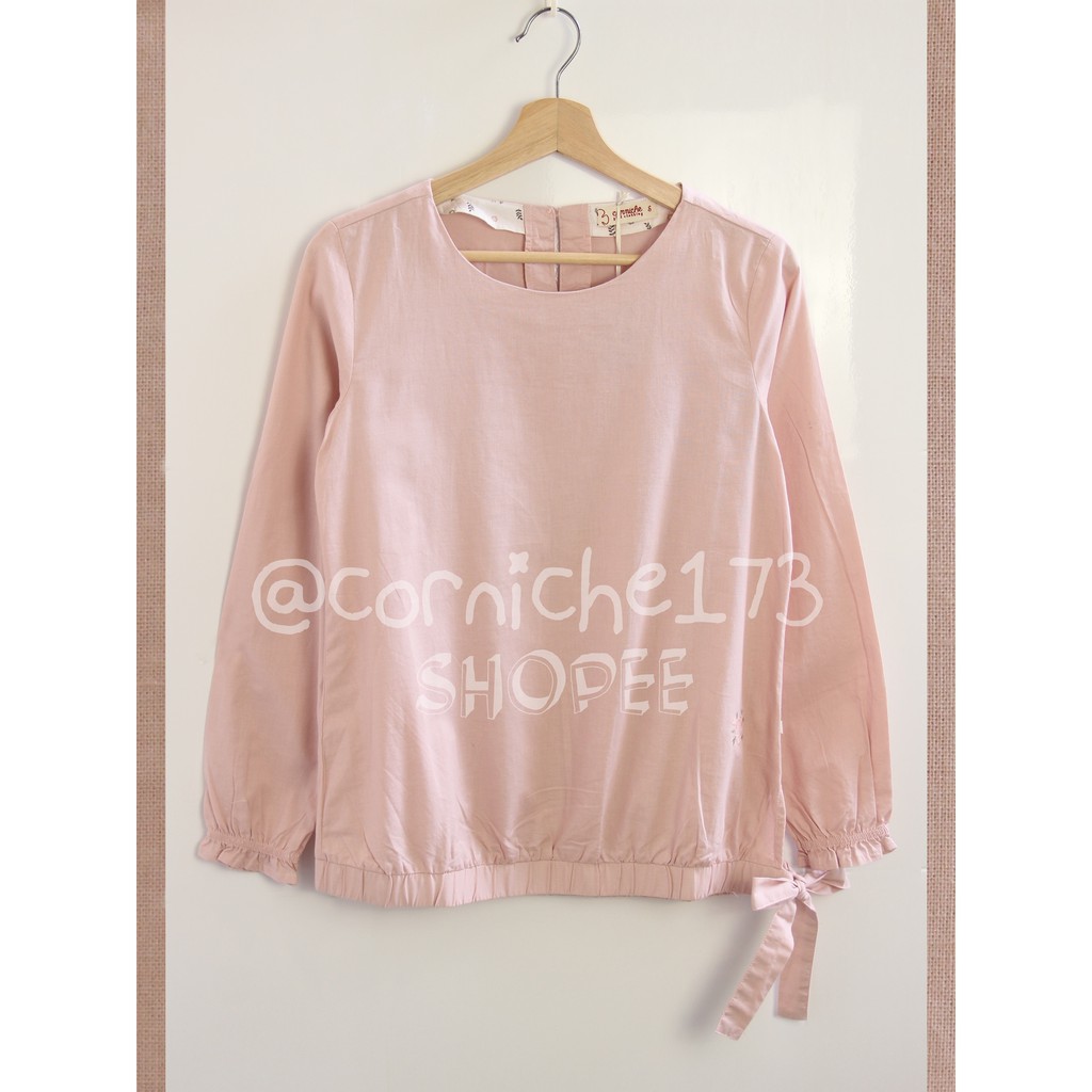 Corniche Reza Blouse Peach - TH231122