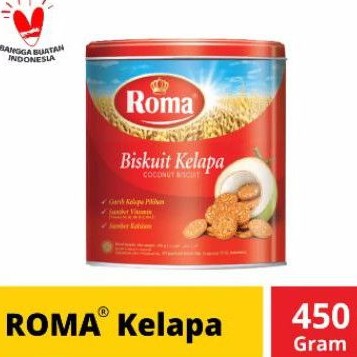 

Roma BISKUIT KELAPA Coconut Tin kaleng 450gr.