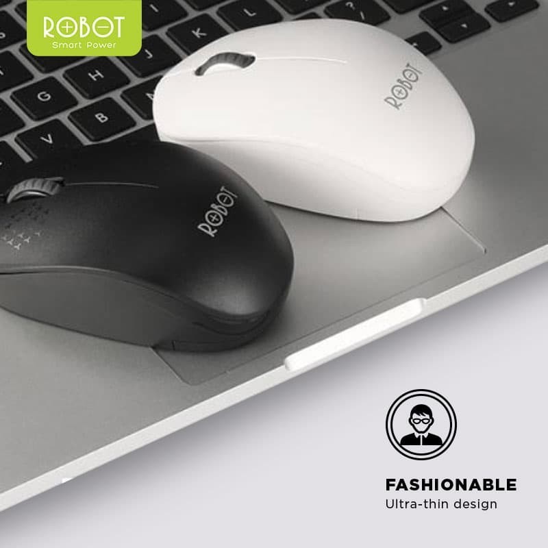 M210 ROBOT 2.4G Wireless Optical USB Mouse - Garansi Resmi 1 Tahun