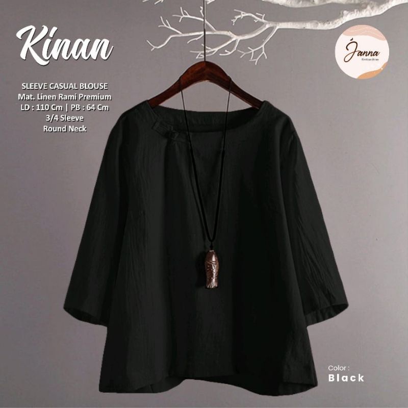 KINAN BLOUSE BAJU WANITA TERBARU BY JANNA