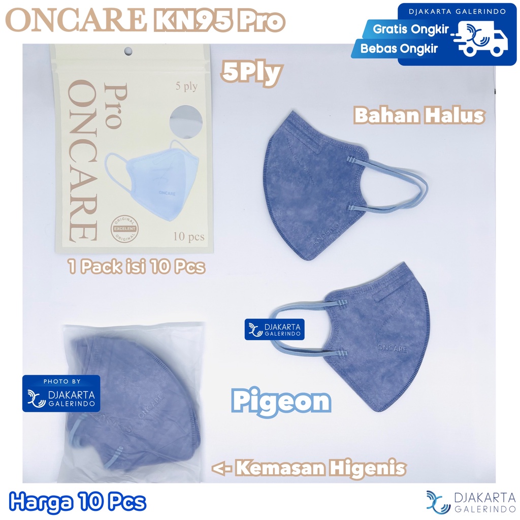 Masker KN95 Pro Oncare Korea 5Ply isi 10Pcs