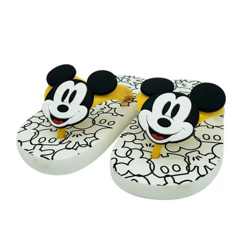 Sandal Jepit Anak Minnie / Sandal Jepit Micky Untuk Anak Usia 1 Tahun - 3 Tahun