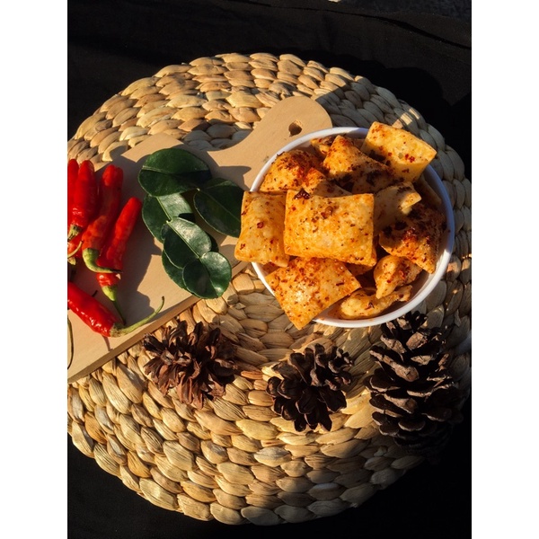 

Pangsit Pedas Jeruk 500 gram