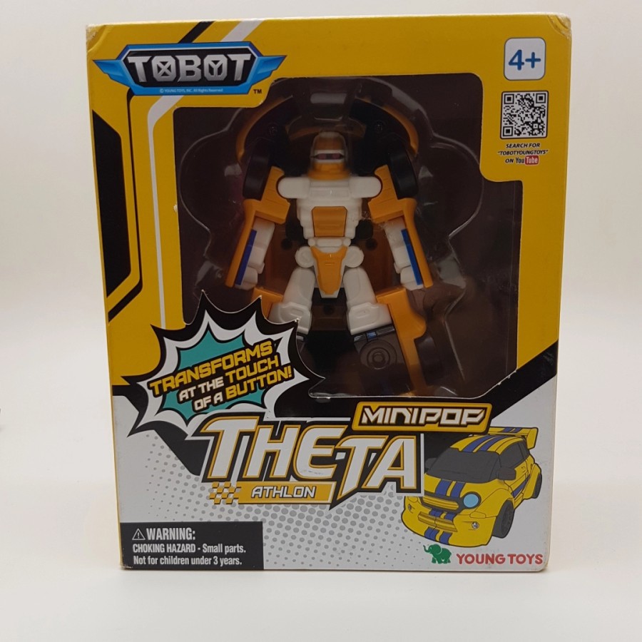 TOBOT Mainan Anak Tobot Athlon Theta Minipop Young Toys