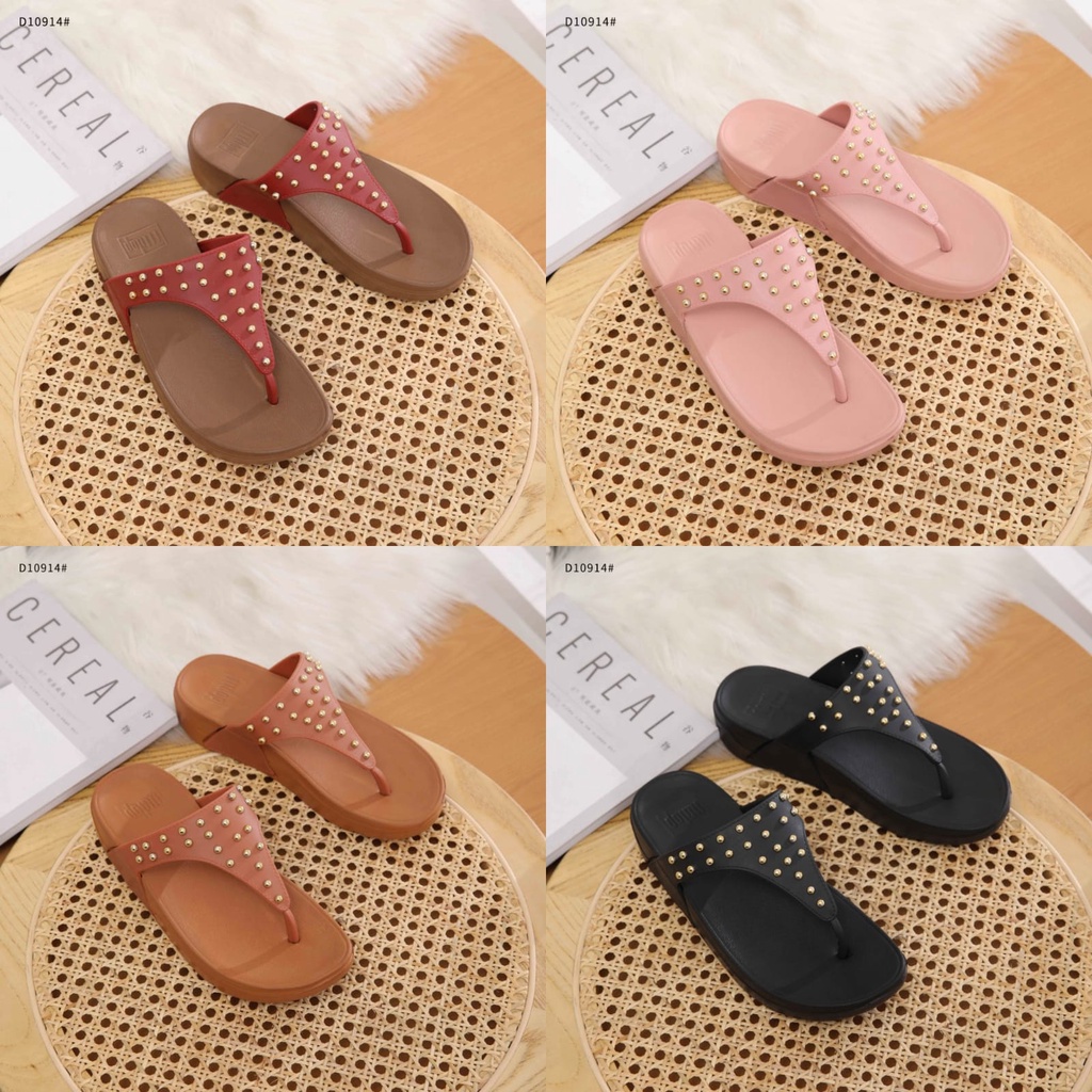 FTTILOP Slippers For Women With Rubber Sandal D10914