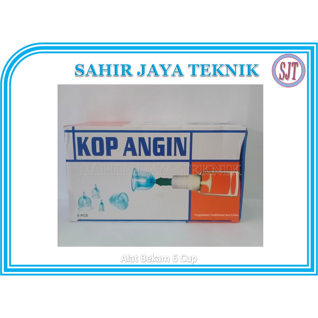 Alat Bekam Angin 6 Cup / Alat Bekam / Alat Bekam Kop isi 6 set