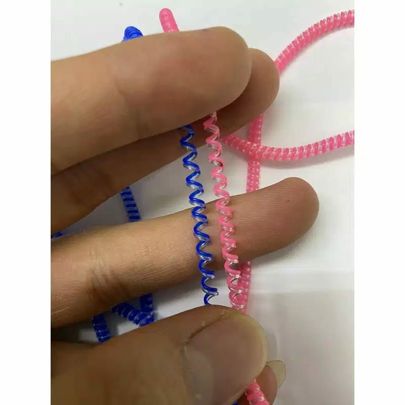 (HARGA PER 1PCS) Spriral Pelindung lilit kabel 1 / 2 / 3 Warna Pelindung kabel