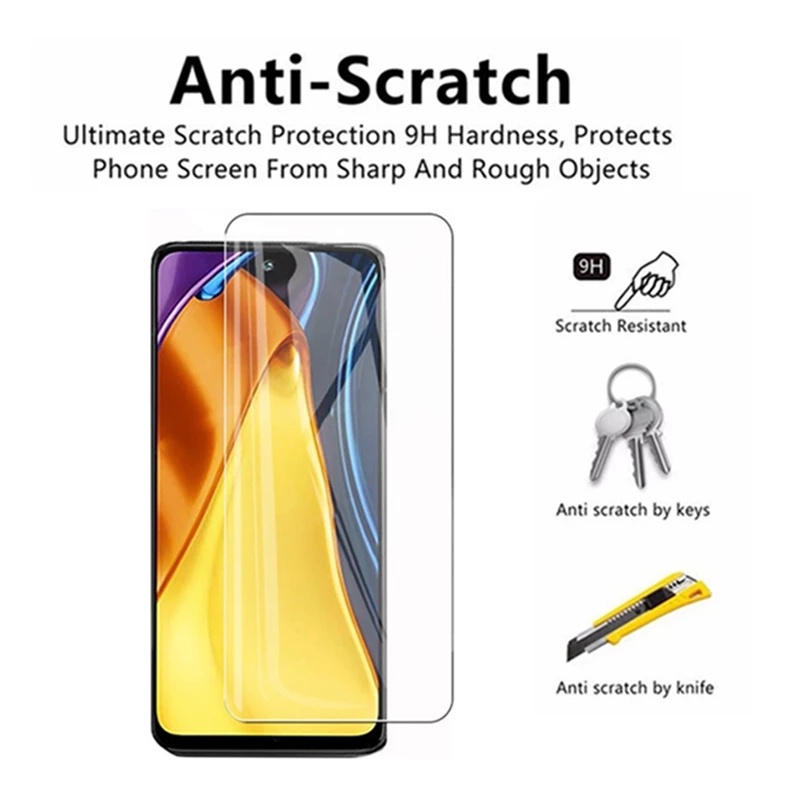 PROMO Tempered Glass POCO M3 Pro 5G TG Layar FULL COVER BENING Premium Screen Protector Anti Gores Kaca