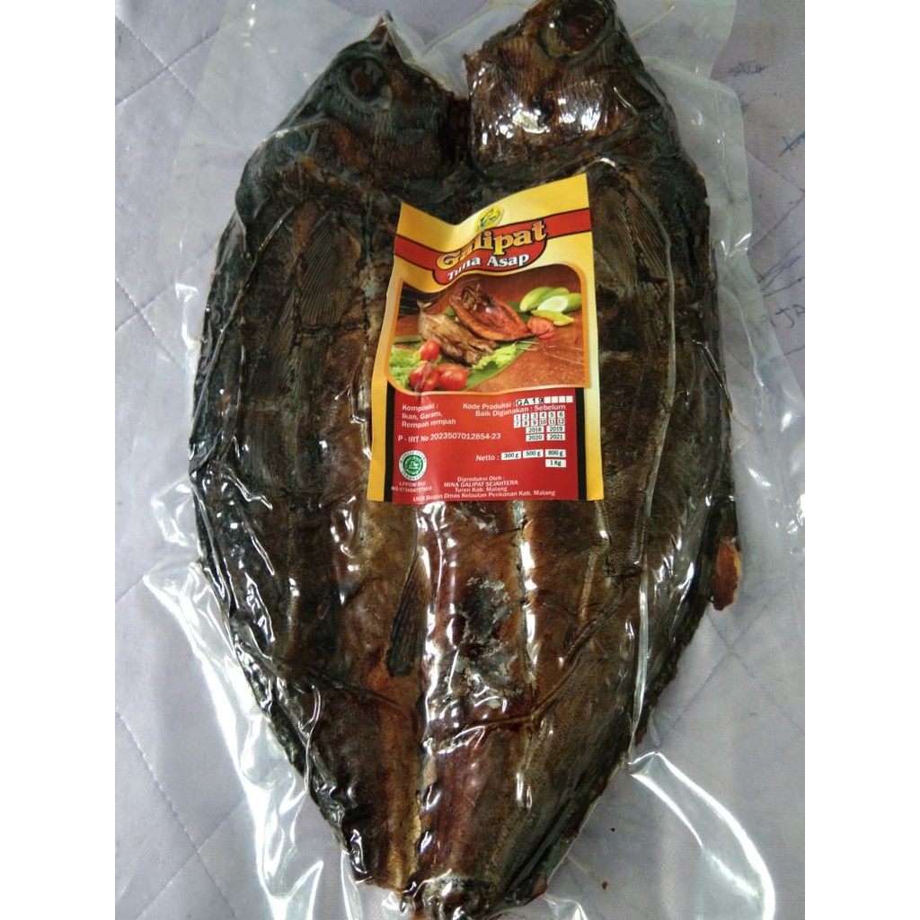 IKAN ASAP CAKALANG FUFU kemasan vacum berat saat segar 1 kg