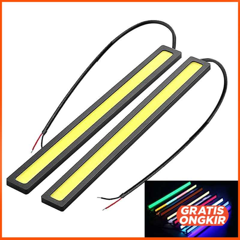 Lampu LED Strip Mobil Light Waterproof 12V COB 17cm 1PCS