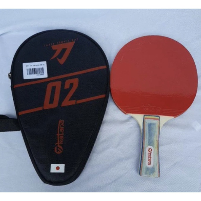 Bat Ping Pong KATANA KB02 + COVER KB 02 Bet Tenis Meja Original