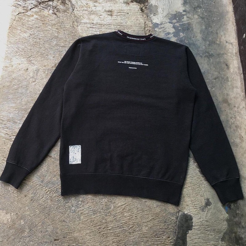 crewneck thisisneverthat second