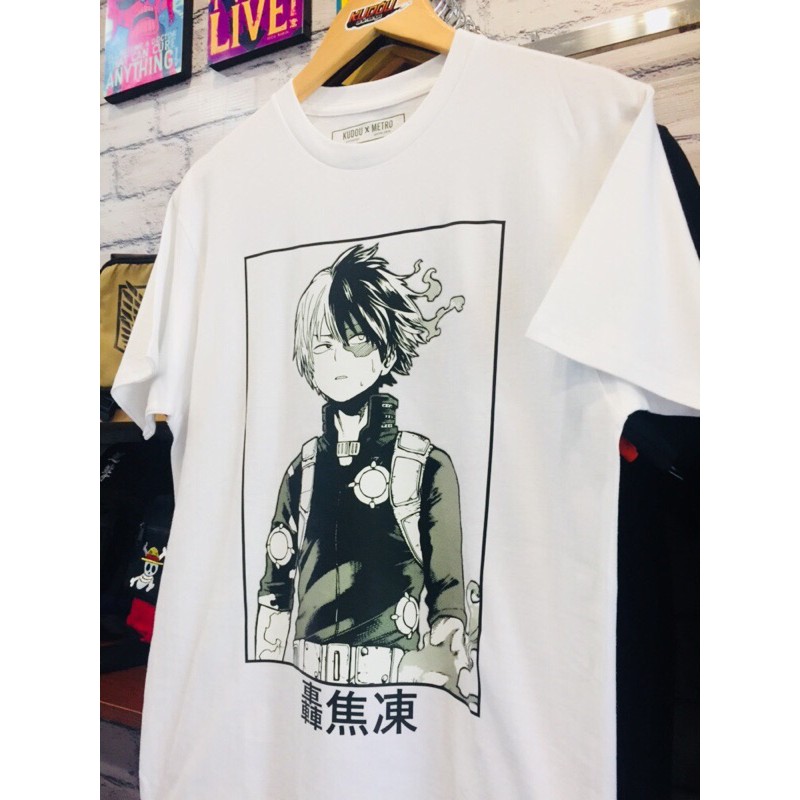 Tshirt Todoroki Shoto Lineart My Hero Academia