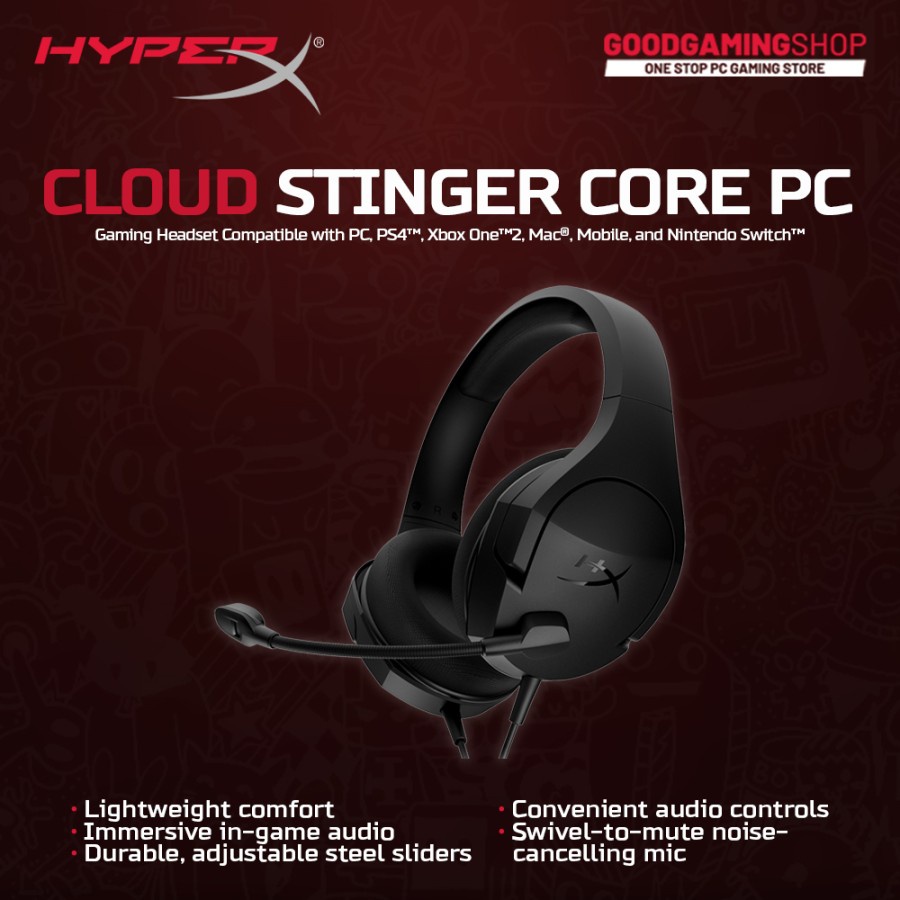 HyperX Cloud Stinger Core PC - Gaming Headset