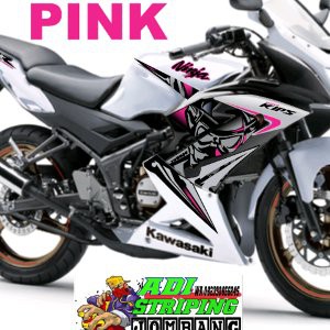 Striping Ninja Rr New Se Putih Hitam Motif Variasi Terlaris