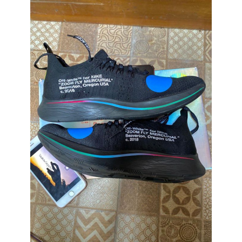 off white zoom fly blue