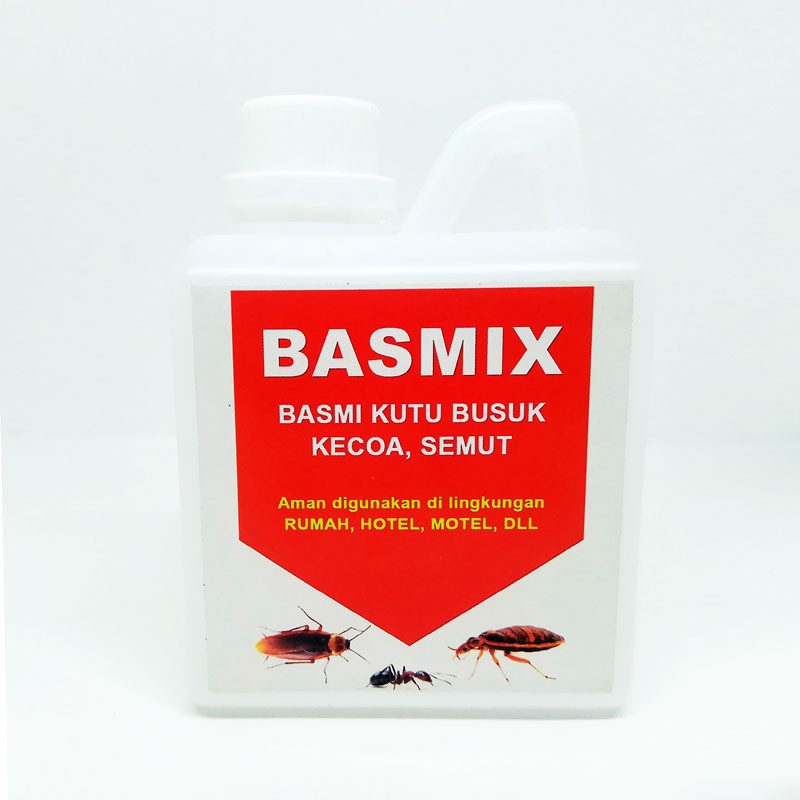 Basmix Jerigen Anti Kutu Busuk Kasur, Kecoa, Semut