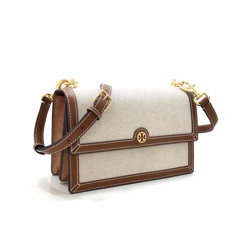 TB T Monogram Canvas Bag