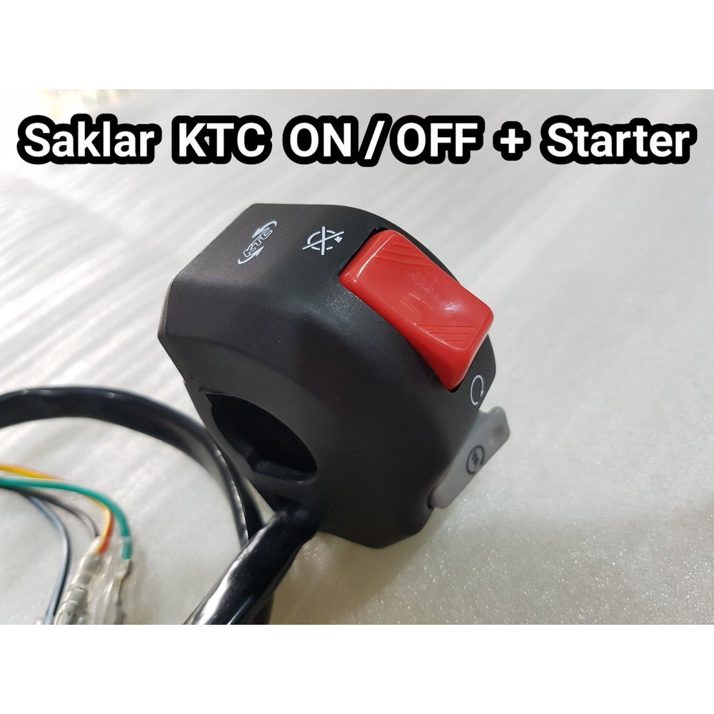 Saklar KTC ON / OFF + STARTER JKS15573