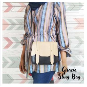 Tas Gracia Sling Bag / Tas Bahu Wanita/ Tas Cewek/ Tas Wanita Murah/Tas Cantik/Tas Kerja