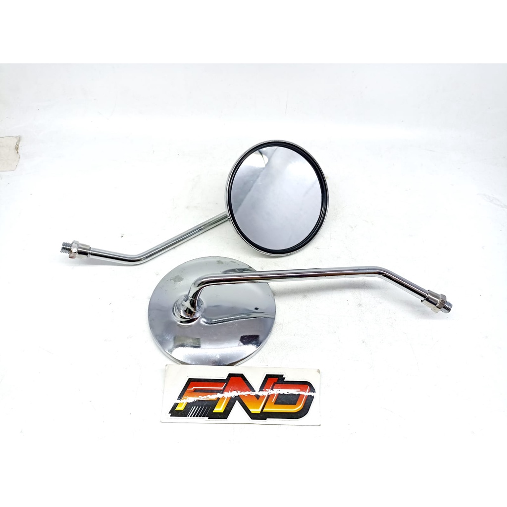 Spion Bulat Fazzio Panjang/Spion bulat Classik/Spion Bulat Murah universal merek Seven