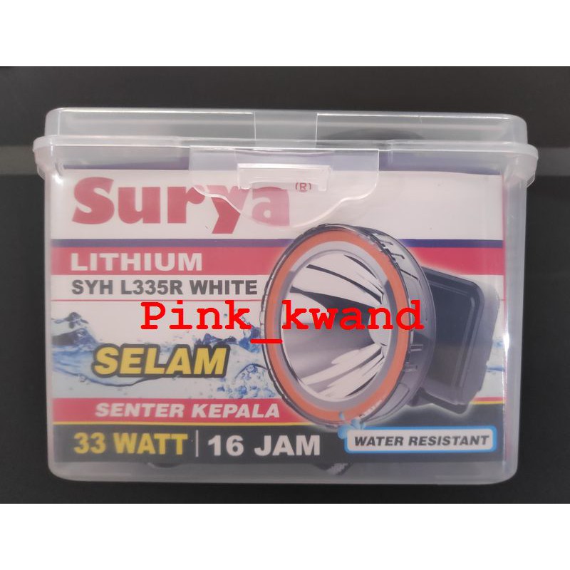 Senter kepala surya syh l335r