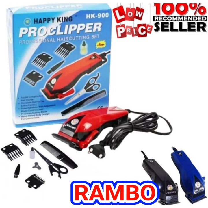 HAPPY KING HK-900 /ALAT CUKUR RAMBUT HK900 SR