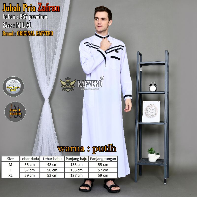 Jubah Pria Zafran Original RAFVERO