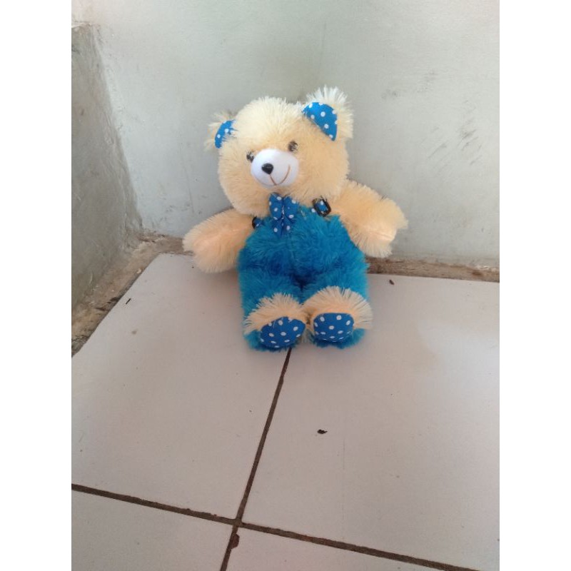 Boneka Beruang Rompi Mini 40cm