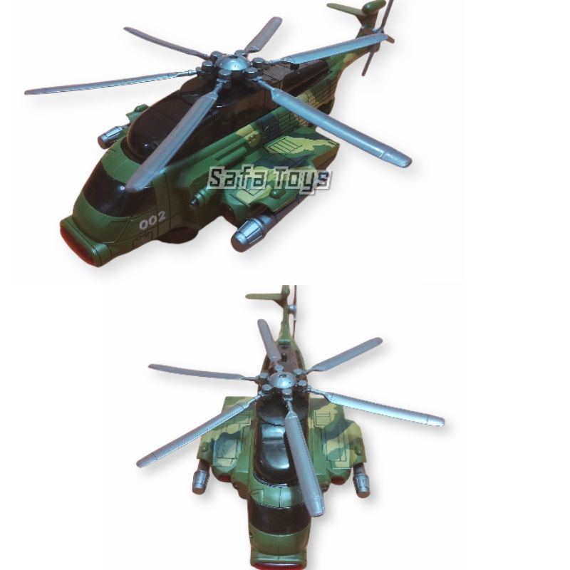 Helikopter Mainan / Mainan Armed Aircraft / Mainan Pesawat Tempur