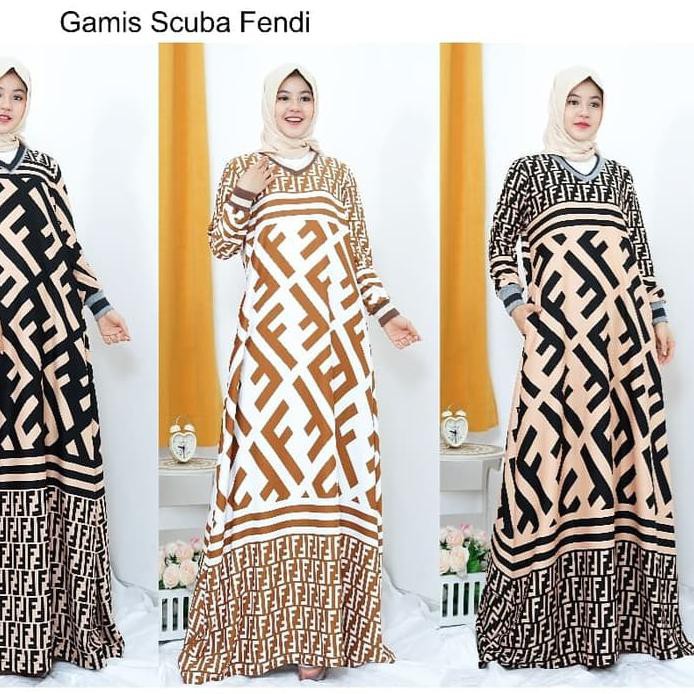 Gamis Scuba Temukan Harga Dan Penawaran Dress Muslim Online