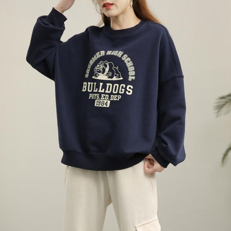 SWEATER UNISEX BULLDOGS 1984 - CREWNECK HALUS TABAL PREMIUM