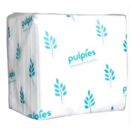 TISSU PULPIES 2 PLY  150 SHEET / 1 KG MUAT 20 PCS