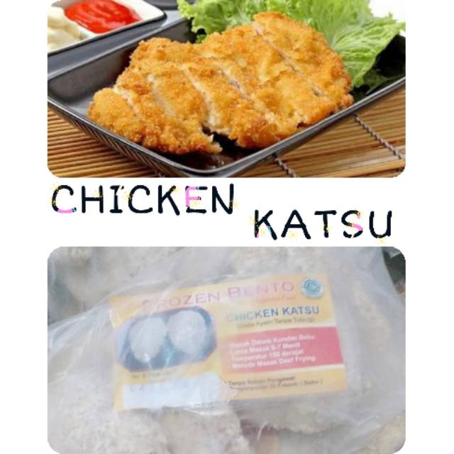 

CHICKEN KATSU, FROZEN BENTO (isi 4/pack)